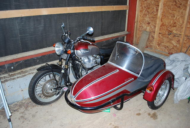2001 Triumph 790cc Bonneville & Watsonian Squire Sidecar