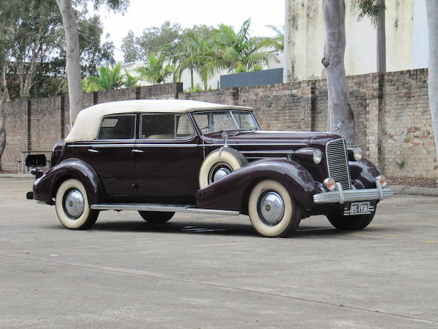 1936 Cadillac Series 36-75 V-8 Convertible Sedan