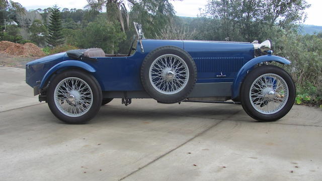 1928 Alvis 12/75hp Front Wheel Drive supercharged sports two-seater