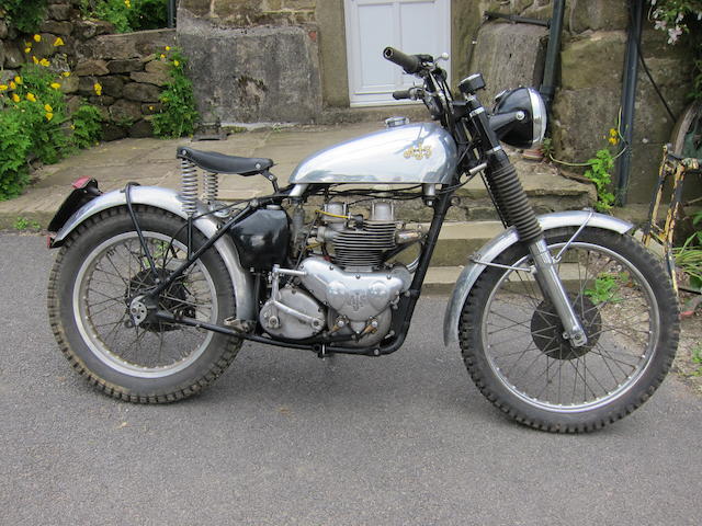 c.1947/1951  AJS 498cc Model 20 Competition Special