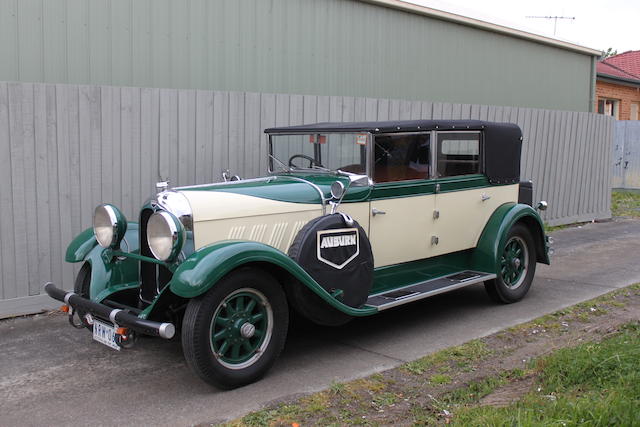 1929 Auburn 8-90 Convertible Sedan