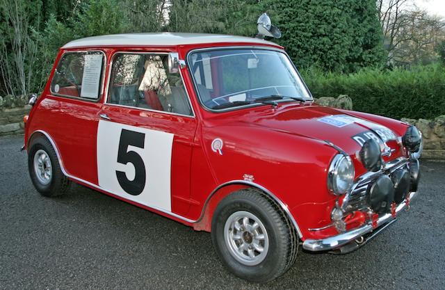 1964 Mini Cooper 1275S Ex-Works Rally Saloon