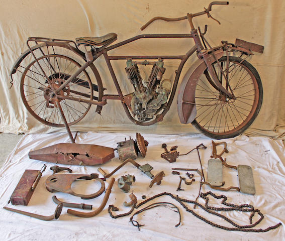 1915 Indian 682cc Model G 'Little Twin' Project