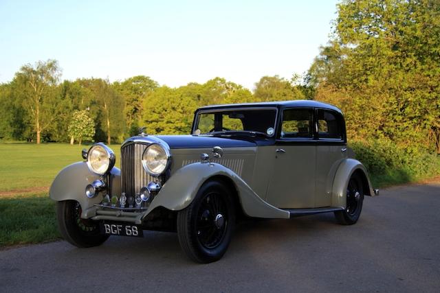 1934 Bentley 3½-Litre Sports Saloon