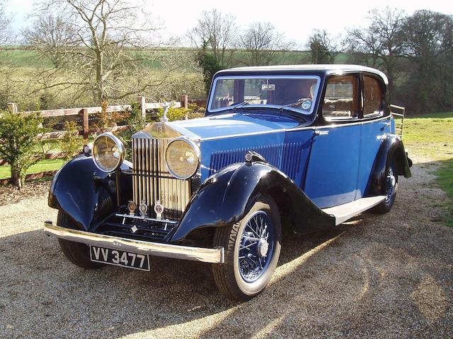 1934 Rolls-Royce 20/25hp Continental Sports Saloon