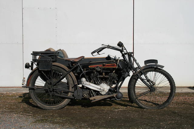1922 Blackburne 8hp Motorcycle Combination