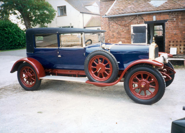 1919 Clement Talbot 25/50hp 4 ½ litre Type 4SW Allweather Tourer