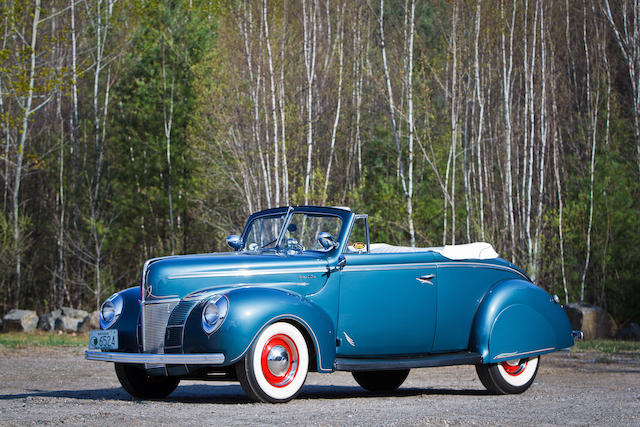 1940 Ford 11A Super Deluxe Convertible Coupe