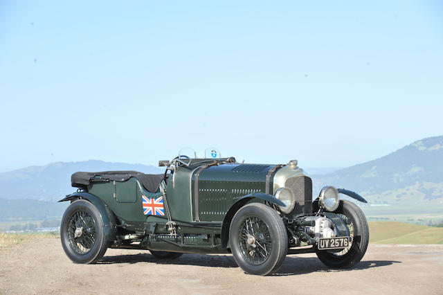 1929 Bentley 4½-Liter Supercharged Birkin Team Car Specification Tourer