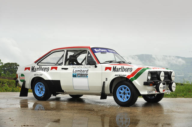 1975 Ford Escort RS1800 Rally Car