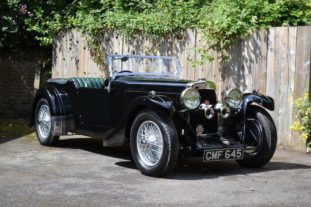 1933 1½-Litre Aston Martin 12/50hp '2nd Series' Tourer