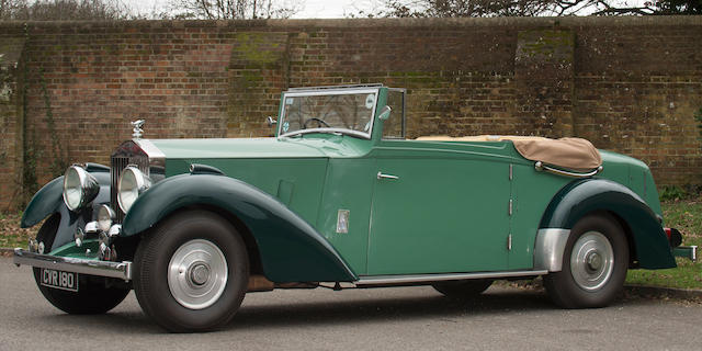 1935 Rolls-Royce 25/30hp Three-position Drophead Coupé