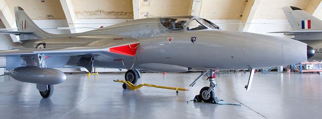 1958 Hawker Hunter T7 XL600 (G-RAXA)