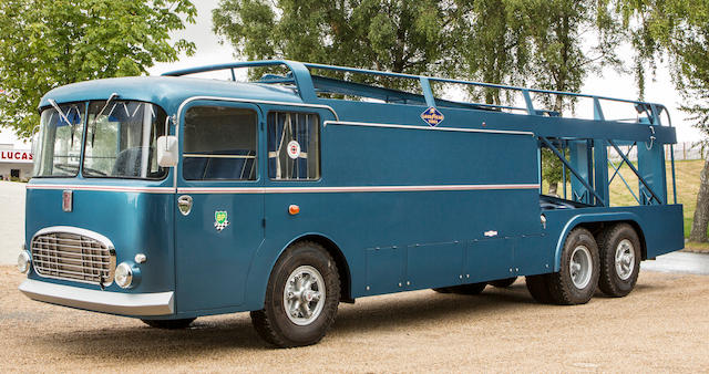 1956 Fiat-Bartoletti Tipo 642 Diesel-Engined Racing Car Transporter