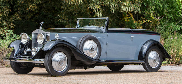 1933 Rolls-Royce Phantom II Continental Drophead Coupé