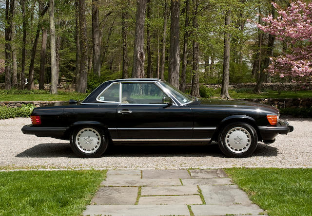 1987 Mercedes-Benz 560SL Convertible with hard top
