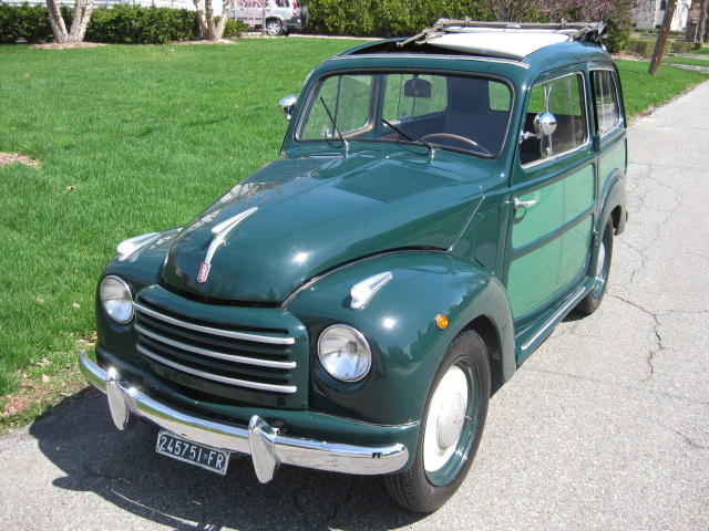 1954 Fiat 500C Belvedere Station Wagon