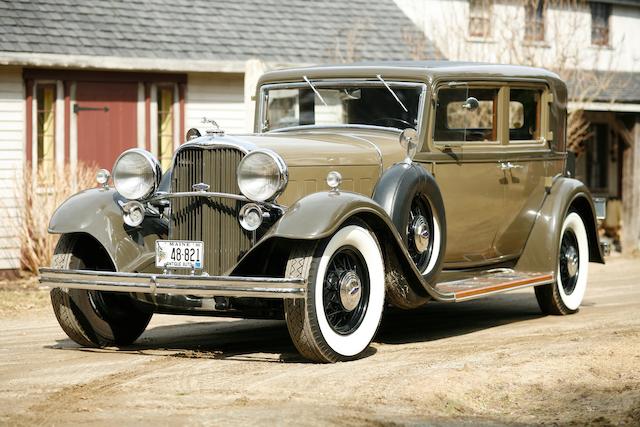 1932 Lincoln KB Four-Passenger Town Sedan