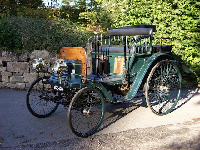 1900 Benz Ideal 3 1/2hp Dos-à-Dos Spindle-back Four-seater