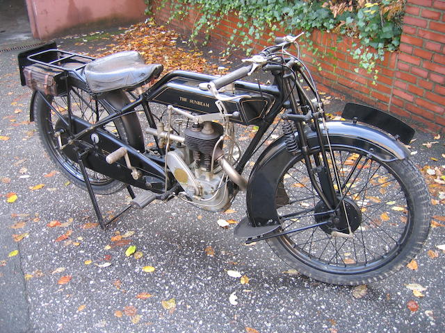 1927 Sunbeam 347cc Model 1/2