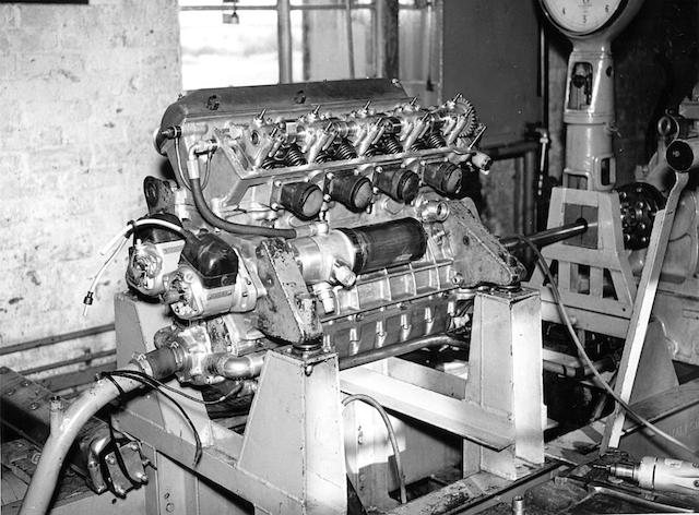1959-60-type BRM P25 2½-litre 4-cylinder Formula 1 Racing Engine