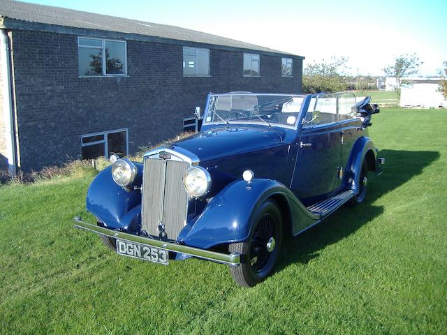 1936 Lanchester Type E 18hp Wingham Cabriolet