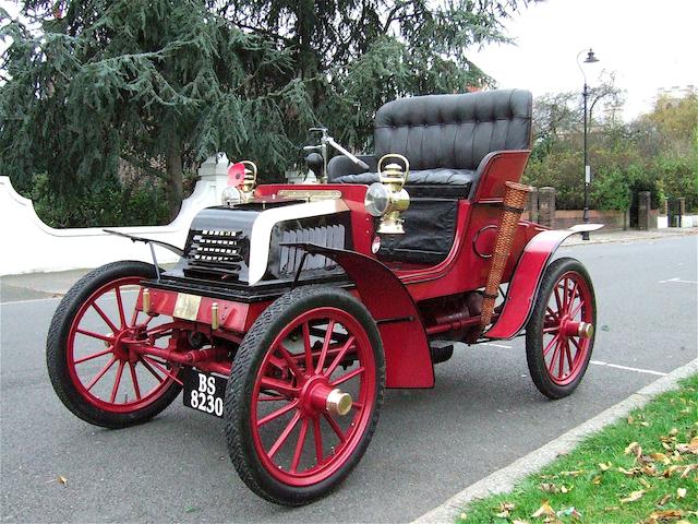 1903 Crestmobile Model D 5hp Runabout