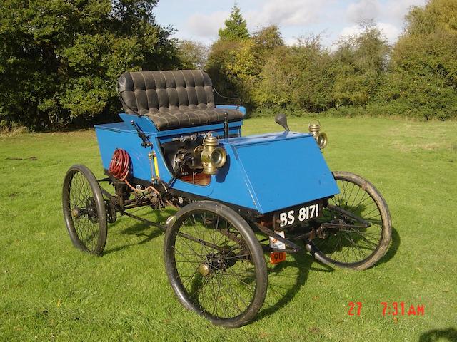 1901 American Steamer 5hp Two Seater Runabout