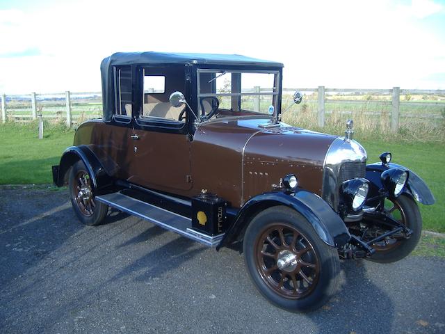 1926 Morris Oxford 13.9hp Three-quarter Coupé