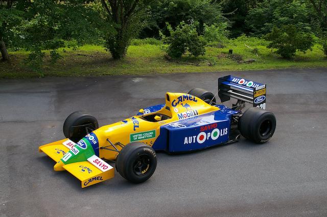 1990-91 Benetton B190 Formula 1 Racing Single-Seater