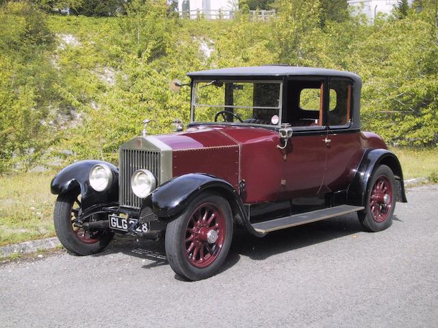 1927 Rolls-Royce 20hp Three-quarter Fixed-Head Coupé