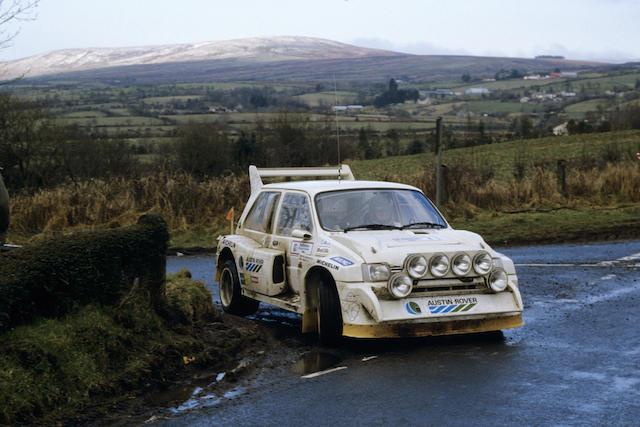 1986 MG Metro 6R4 Group B Rally Car
