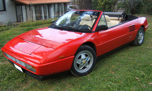 1989 Ferrari Mondial Transversale Cabriolet
