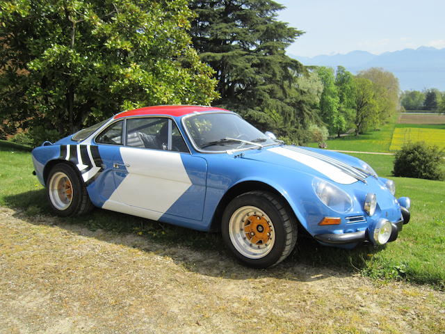 1972 Alpine A110 1600S 'Group IV' Specification Coupé