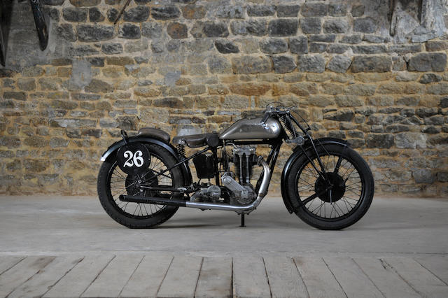 c.1930 Monet-Goyon 350cc Racing Motorcycle