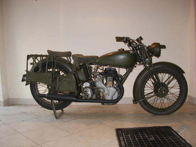 c.1944 Norton 490cc Model 16H Military Motorcycle