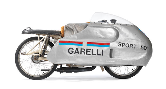 1963 Garelli 50cc Record Breaking Racing Motorcycle