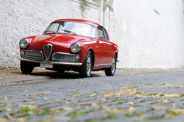 1958 Alfa Romeo Giulietta Coupé Sprint Veloce