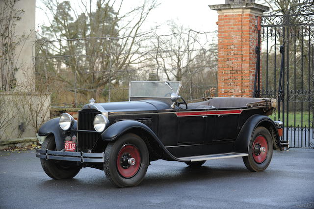 1929 Packard Standard Eight modèle 633 Phaëton cinq places