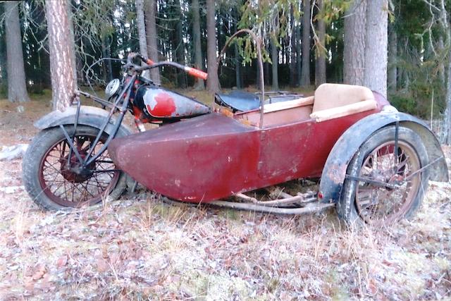 1934 Indian 1,265cc Four & Sidecar Project