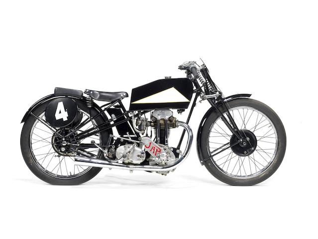 1935 Cotton-JAP 250cc Racing Motorcycle