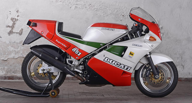 Ducati 851 Strada « Tricolore » 1988