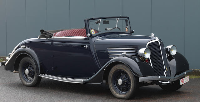 Renault  Monaquatre 1.5 litre cabriolet 1934
