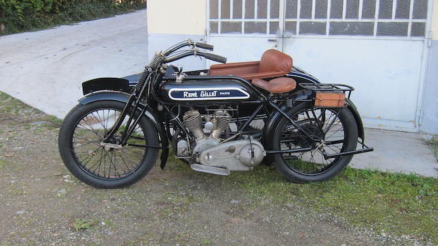 René Gillet 750 cm3 type G Side-car c.1928