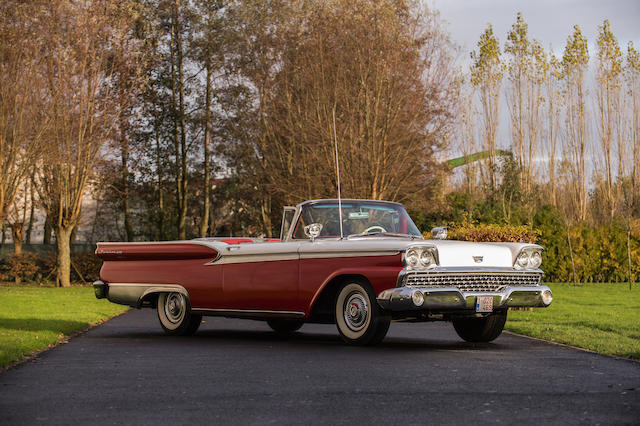 Ford  Fairlane 500 Galaxie Skyliner cabriolet 1959