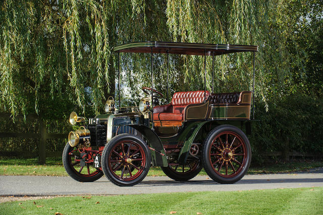 1901 Panhard et Levassor Twin-Cylinder 7hp Rear-Entrance Tonneau