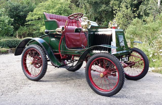 1901  Renault  4½hp Type D Series E Two-Seater Voiturette