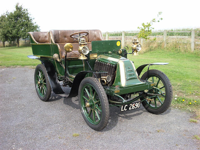 1902 Renault Type G Series A 6hp Rear-entrance Tonneau