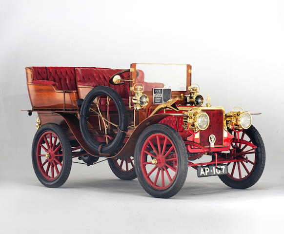1903 Clement Talbot Type CT4K 18hp Four-cylinder, 'Roi-d'Italie' Tonneau