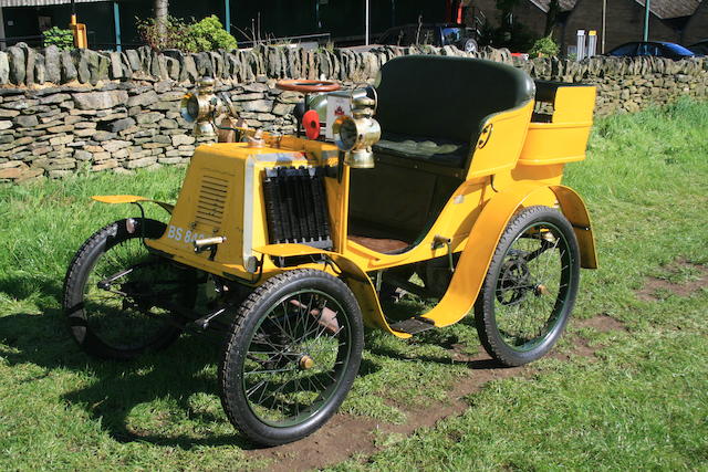 1900 Renault 3½hp Type C Single-cylinder Rear-entrance Tonneau
